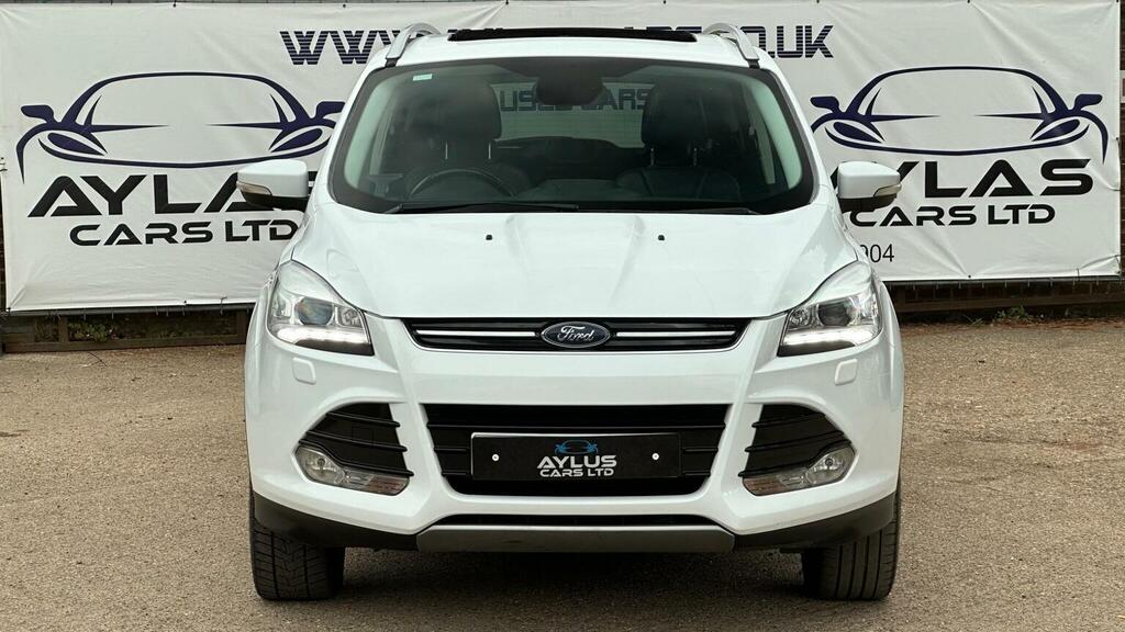 Ford Kuga Suv 2.0 Tdci Titanium X Powershift Awd Euro 6 Ss FH66LDL White #3