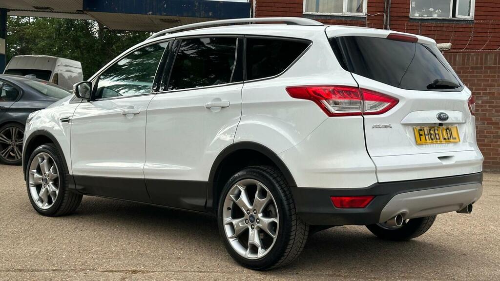 Ford Kuga Suv 2.0 Tdci Titanium X Powershift Awd Euro 6 Ss FH66LDL White #6