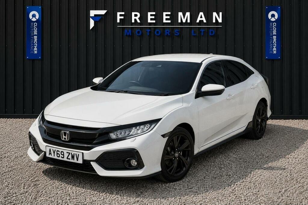 Honda Civic Hatchback 1.5 Vtec Turbo Gpf Sport Euro 6 Ss White #5