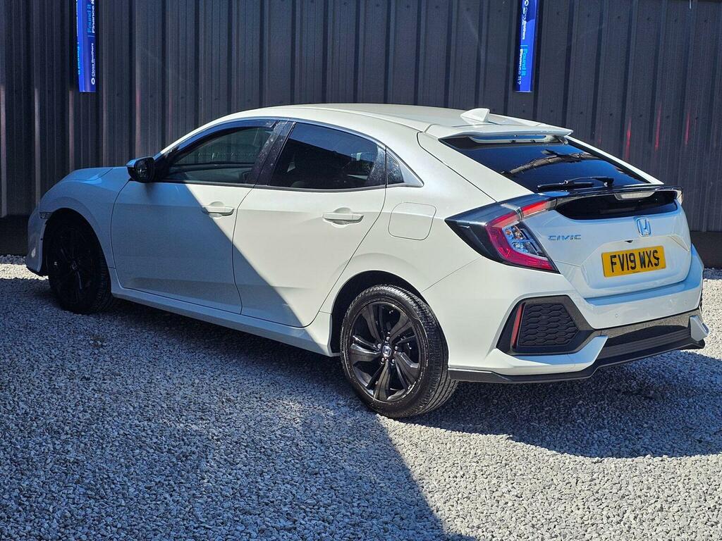 Honda Civic Hatchback 1.6 I-dtec Sr Euro 6 Ss 201 White #4