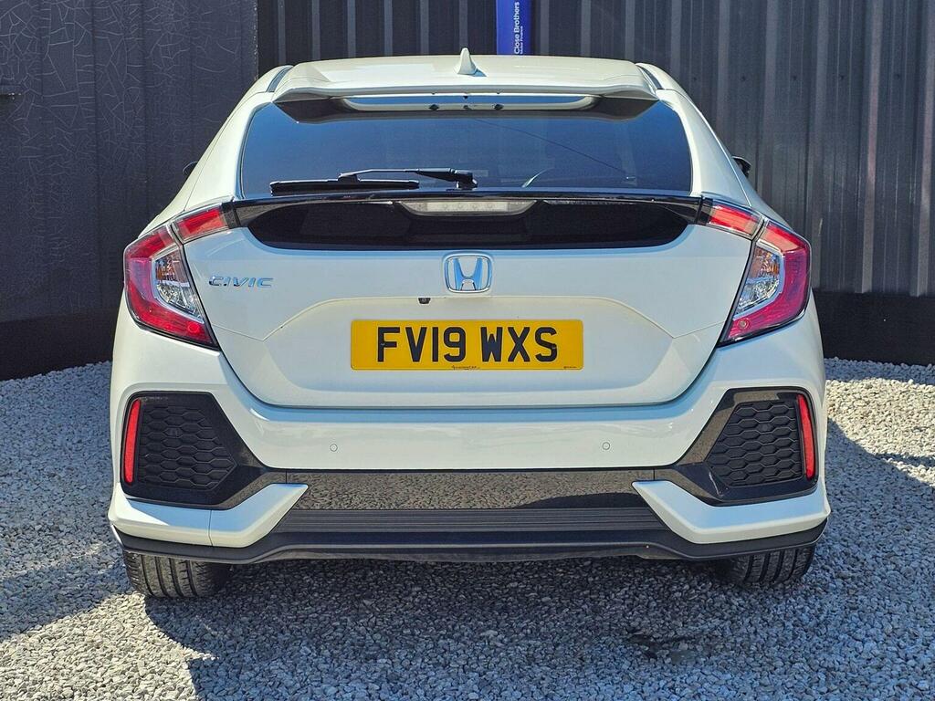 Honda Civic Hatchback 1.6 I-dtec Sr Euro 6 Ss 201 White #5