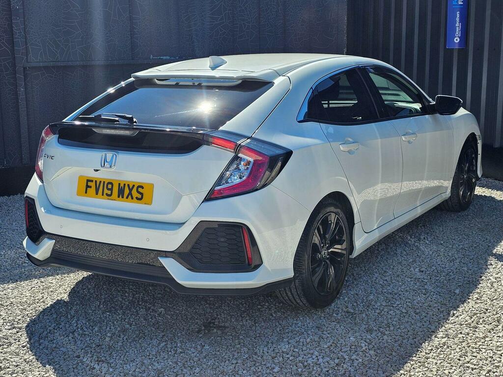 Honda Civic Hatchback 1.6 I-dtec Sr Euro 6 Ss 201 White #6