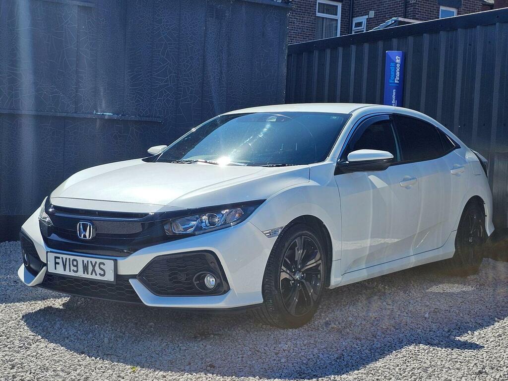 Honda Civic Hatchback 1.6 I-dtec Sr Euro 6 Ss 201 White #3