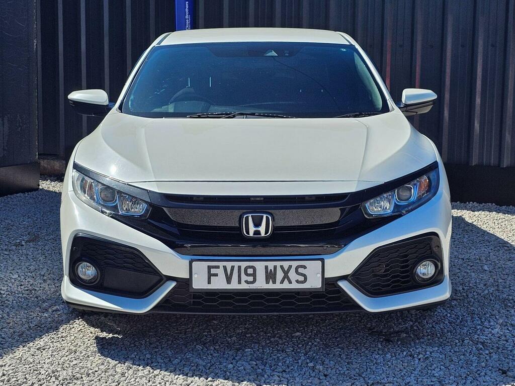 Honda Civic Hatchback 1.6 I-dtec Sr Euro 6 Ss 201 White #2