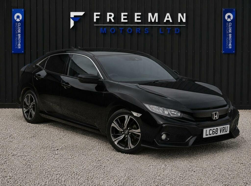 Honda Civic Hatchback 1.6 I-dtec Sr Euro 6 Ss 201868 LC68VRU Black