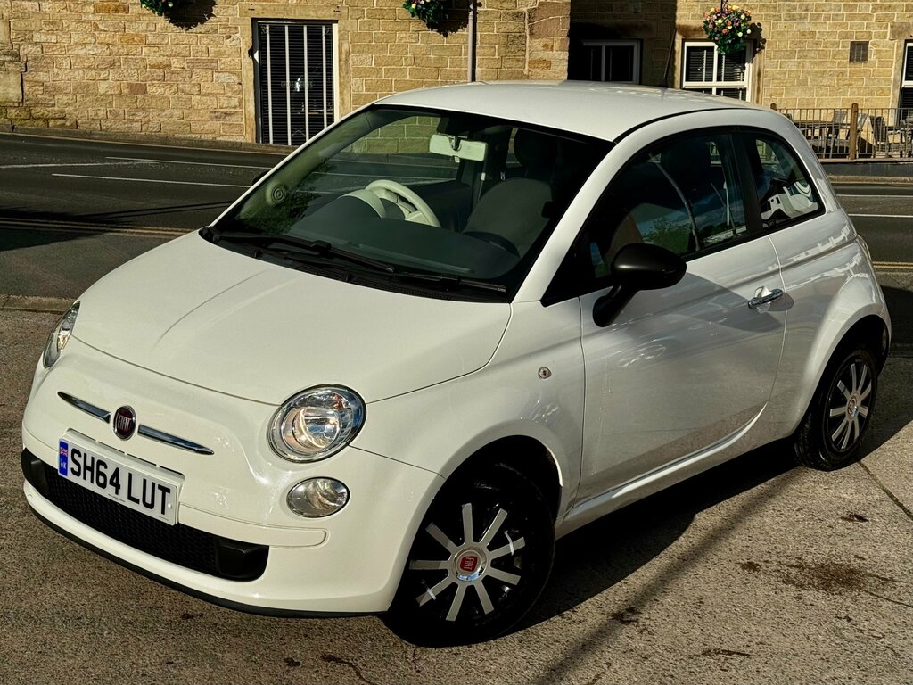 Fiat 500 1.2 Pop Hatchback Euro 6 Ss SH64LUT White #2