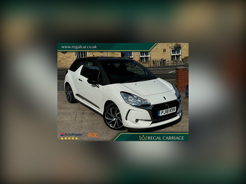 DS DS 3 1.2 Puretech Connected Chic Hatchback M White