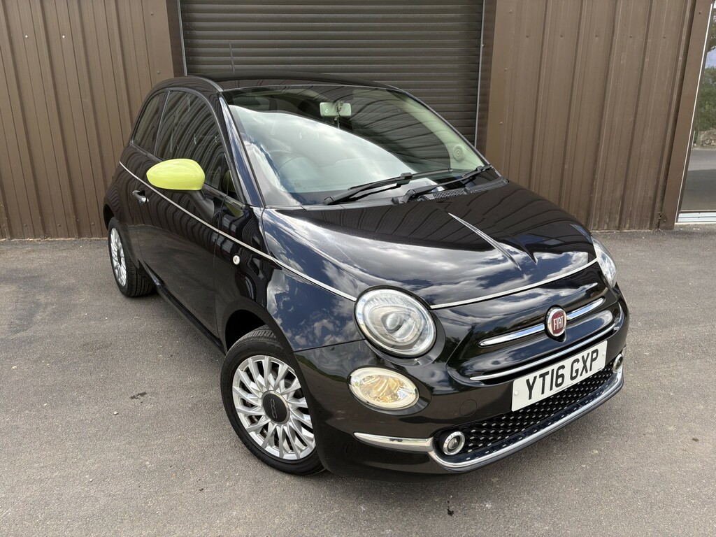 Fiat 500 Hatchback 1.2 500 My17 1.2 69Hp Lounge 201616 Black