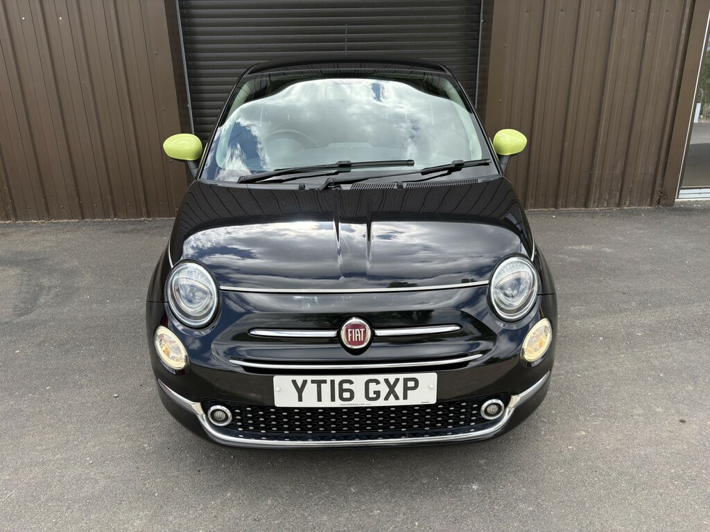 Fiat 500 Hatchback 1.2 500 My17 1.2 69Hp Lounge 201616 YT16GXP Black #3