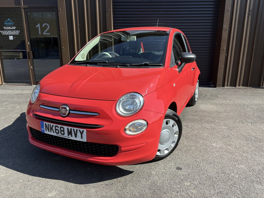 Fiat 500 Hatchback 1.2 1.2 69Hp Pop 201868 NK68MVY Pink #2