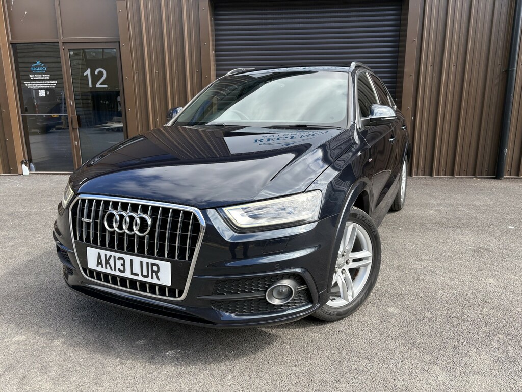 Audi Q3 Suv 2.0 Tdi S Line 201313 AK13LUR Blue #3
