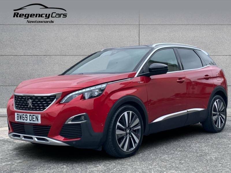 Peugeot 3008 1.6 Hybrid4 300 Gt E-eat8 - 2020 69 BW69OEN Red #3