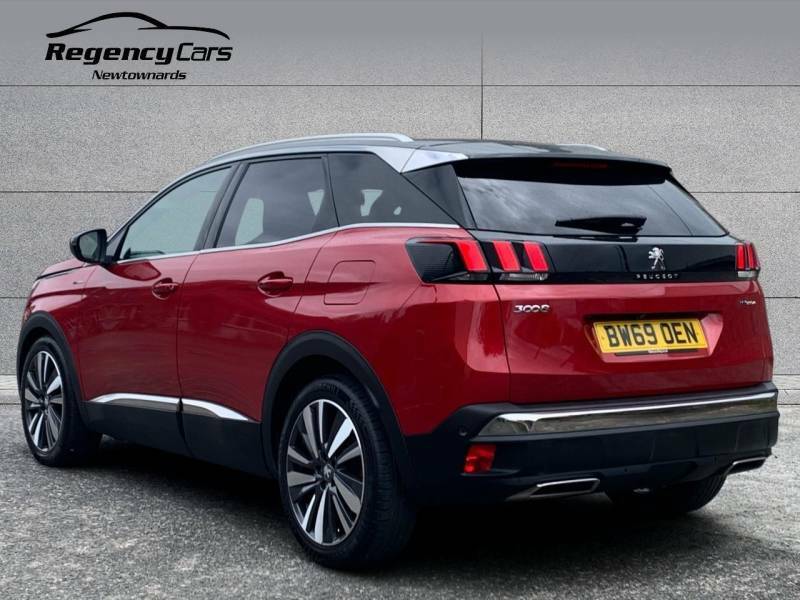 Peugeot 3008 1.6 Hybrid4 300 Gt E-eat8 - 2020 69 BW69OEN Red #4