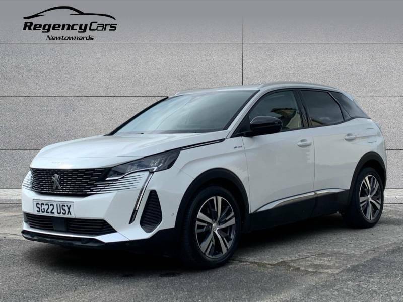 Peugeot 3008 1.6 Hybrid 225 Allure Premium E-eat8 - 2022 2 SG22USX White #3
