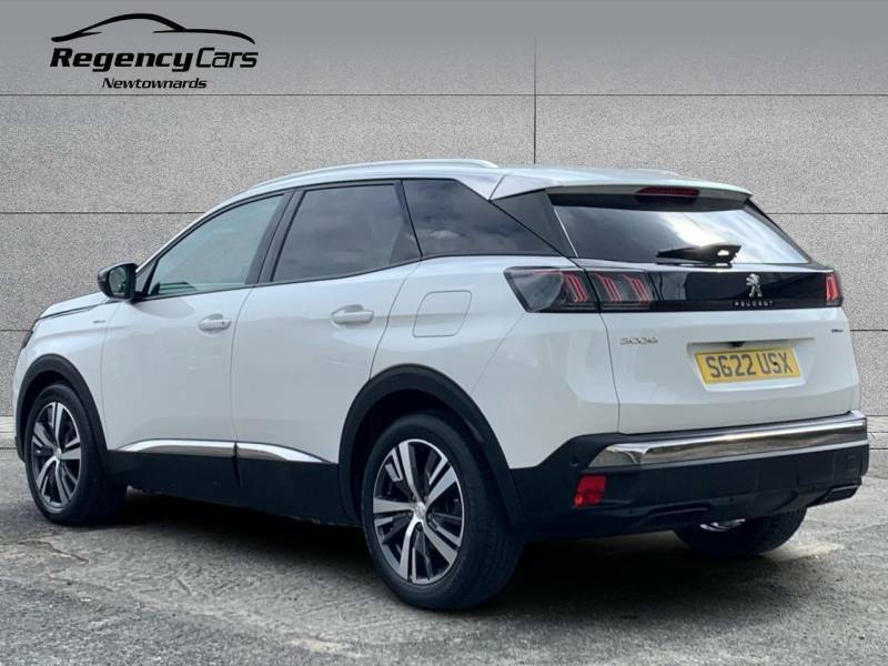 Peugeot 3008 1.6 Hybrid 225 Allure Premium E-eat8 - 2022 2 SG22USX White #4