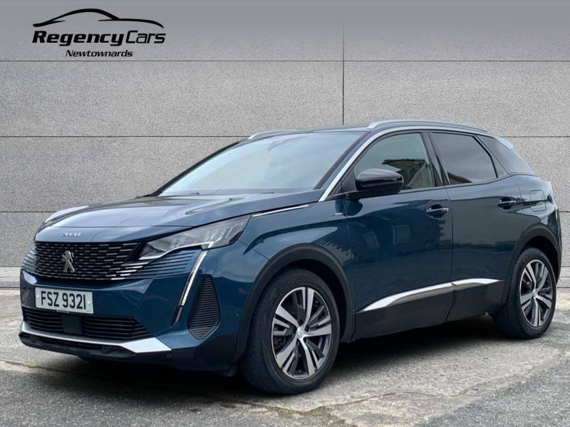 Peugeot 3008 1.6 Hybrid 225 Allure Premium E-eat8 - 2022 2 FSZ9321 Blue #3