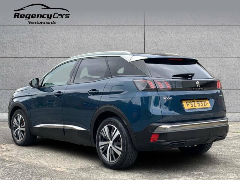 Peugeot 3008 1.6 Hybrid 225 Allure Premium E-eat8 - 2022 2 FSZ9321 Blue #4