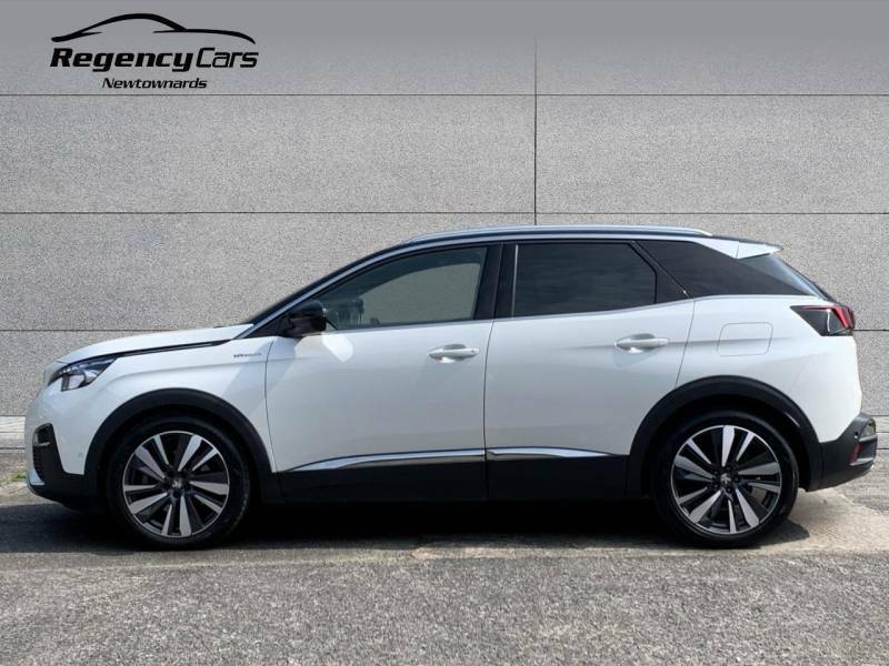 Peugeot 3008 1.6 Hybrid4 300 Gt E-eat8 - 2020 69 KJ69HYB White #5