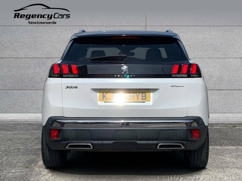 Peugeot 3008 1.6 Hybrid4 300 Gt E-eat8 - 2020 69 KJ69HYB White #6
