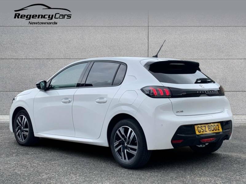 Peugeot 208 1.2 Puretech 100 Allure Premium - 2023 72 GSZ8002 White #4