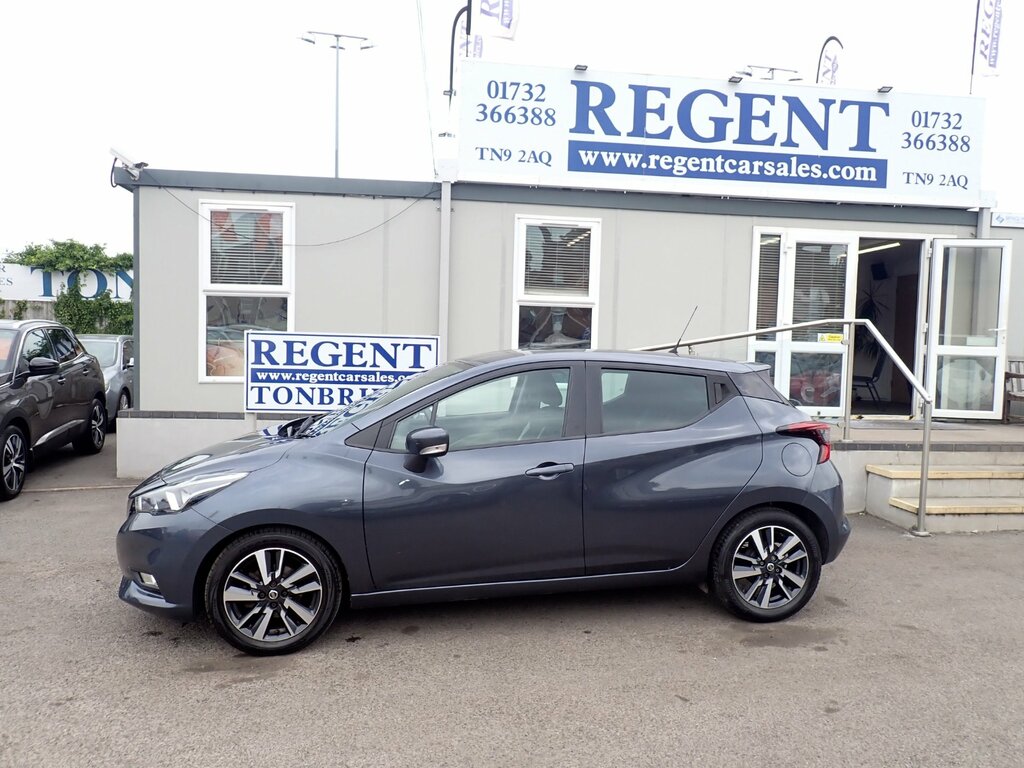 Nissan Micra 1.0 Ig-t Acenta Hatchback Euro 6 LA19GUO Grey #5