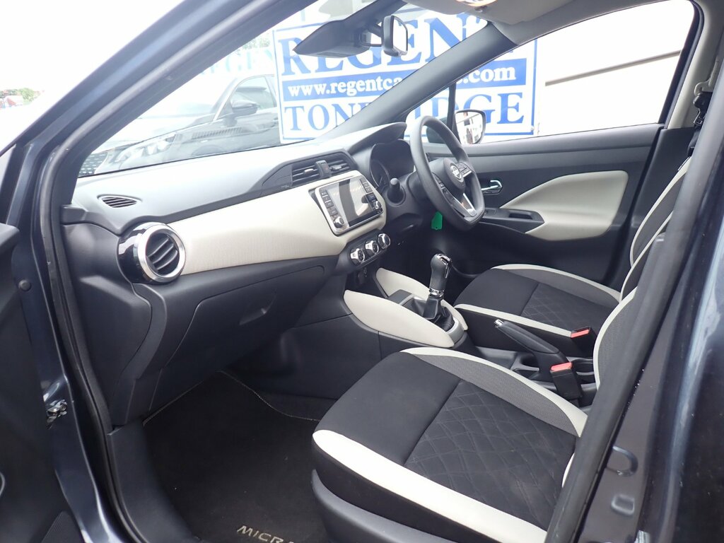 Nissan Micra 1.0 Ig-t Acenta Hatchback Euro 6 LA19GUO Grey #3