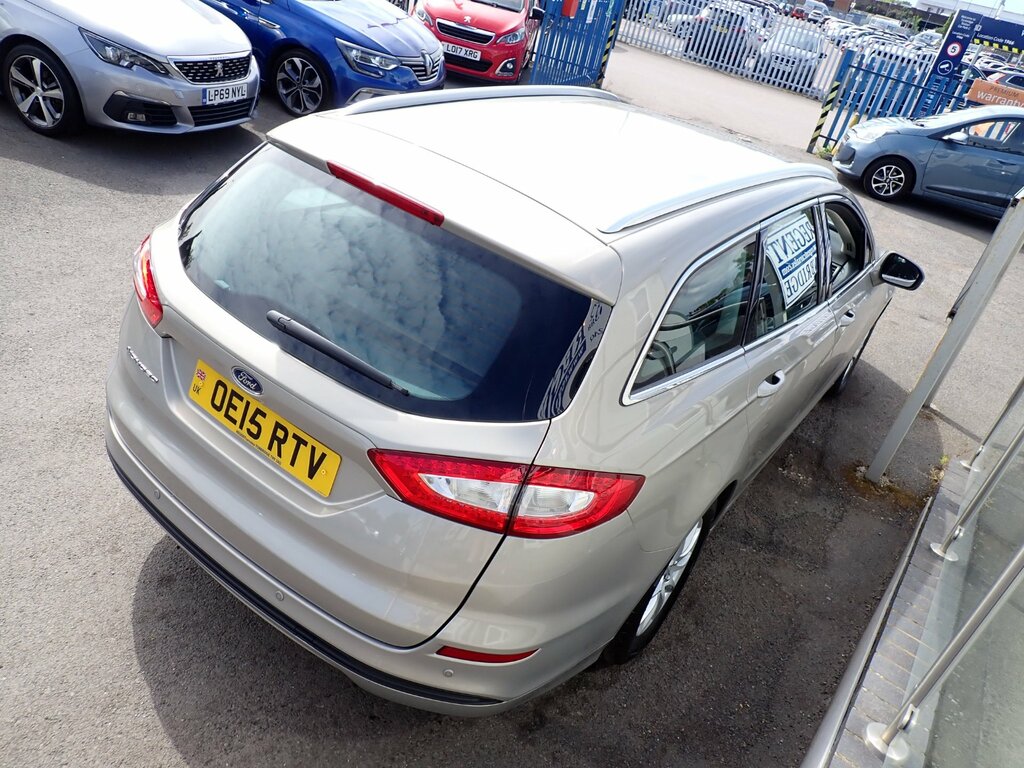Ford Mondeo 1.6 Tdci Econetic Zetec Estate E OE15RTV Silver #6