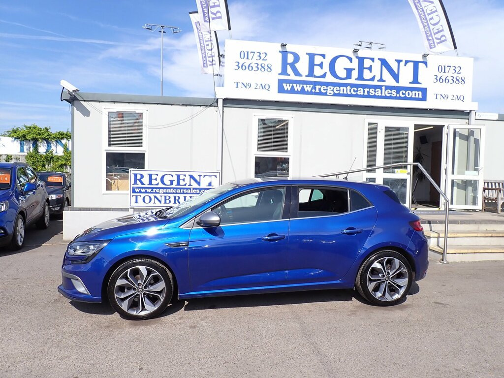 Renault Megane 1.3 Tce Gt Line Hatchback Euro 6 Blue #5