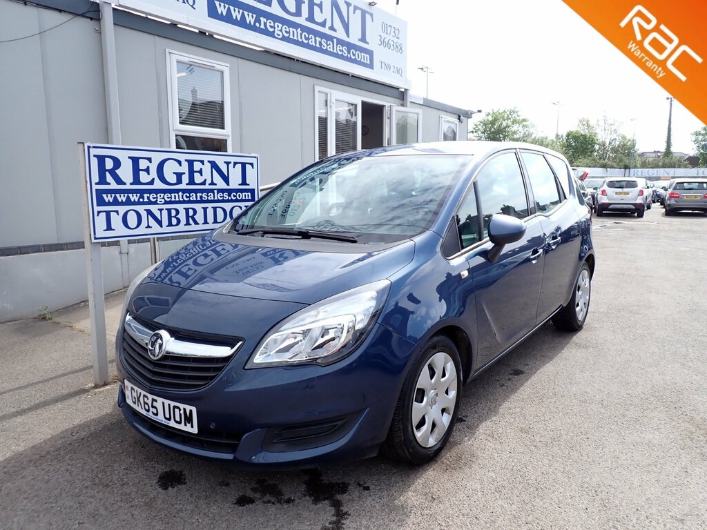 Vauxhall Meriva 1.7 Cdti Exclusiv Mpv Euro 5 110 Blue