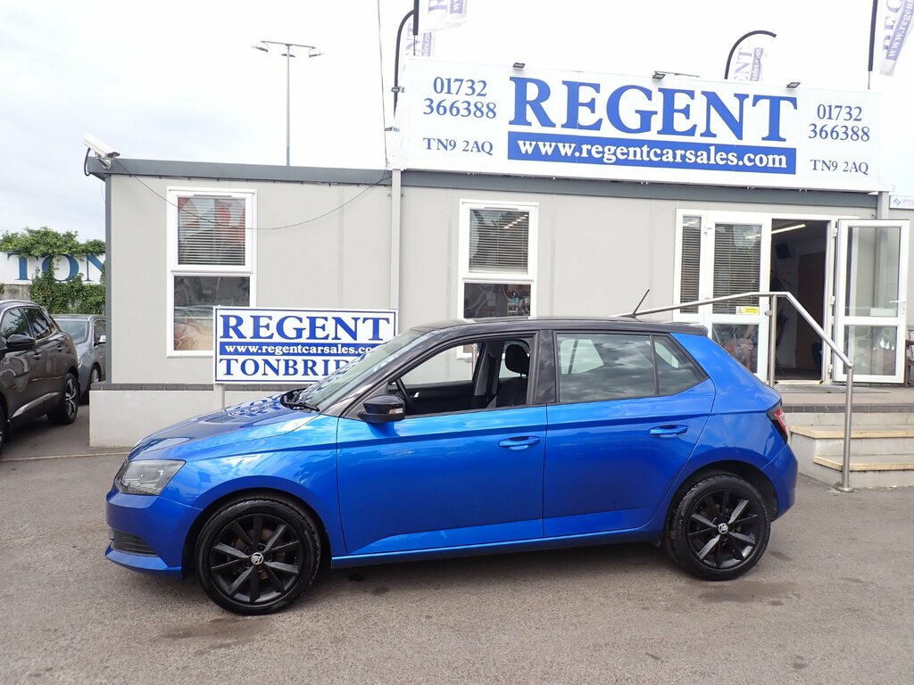 Skoda Fabia 1.0 Tsi Colour Edition Hatchback GF18NHX Blue #5