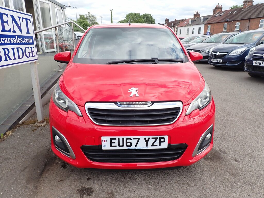 Peugeot 108 1.2 Puretech Allure Hatchback Eu EU67YZP Red #6