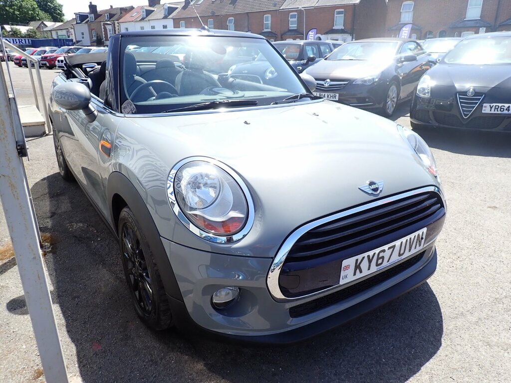 Mini Convertible 1.5 Cooper Convertible Euro 6 S KY67UVN Grey #6
