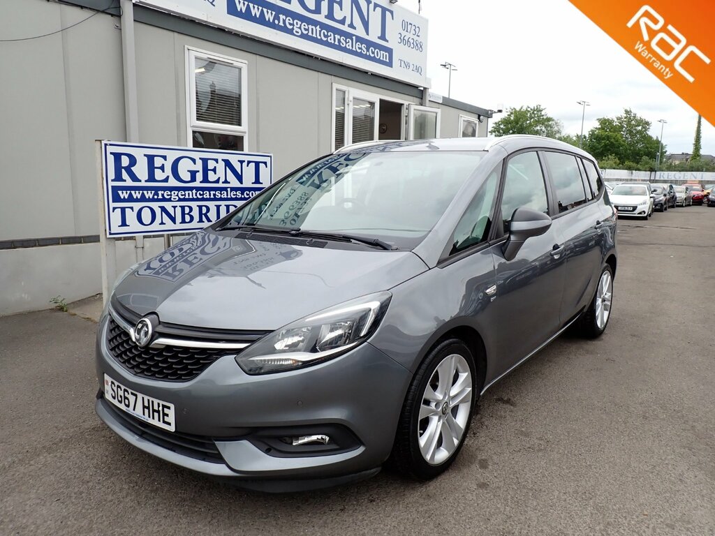 Vauxhall Zafira Tourer 1.4I Turbo Sri Mpv Euro 6 140 P Grey