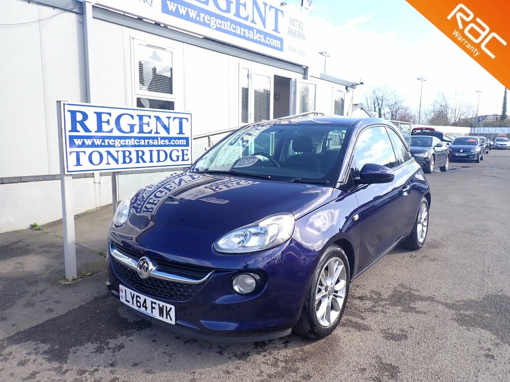 Vauxhall Adam 1.2 16V Jam Hatchback Euro 5 70 Blue