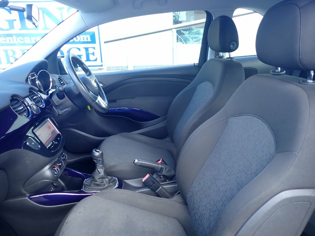 Vauxhall Adam 1.2 16V Jam Hatchback Euro 5 70 Blue #3
