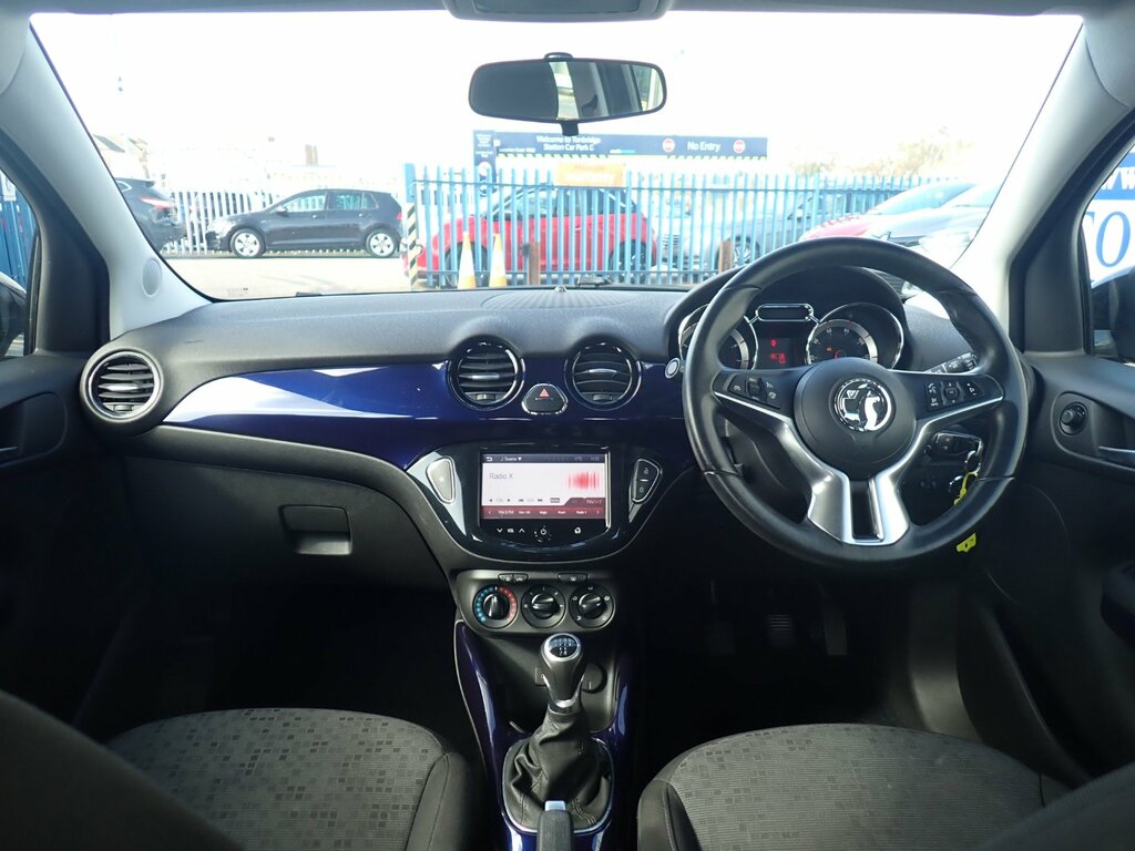 Vauxhall Adam 1.2 16V Jam Hatchback Euro 5 70 Blue #2
