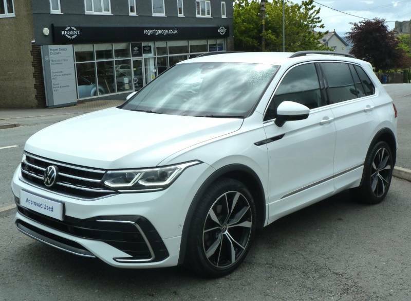 Volkswagen Tiguan 1.5 Tsi 150 R-line Dsg - 2021 21 DC21ENV White #4