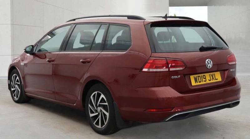 Volkswagen Golf 1.5 Tsi 130 Evo Match Estate - 2019 19 WD19JXL Red #4