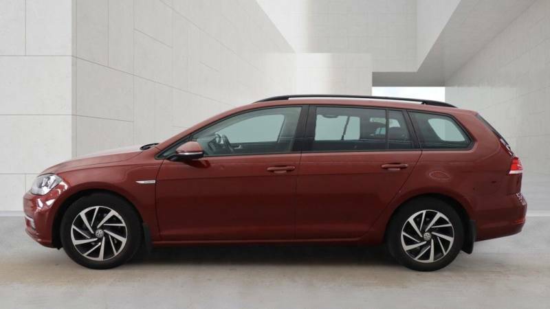 Volkswagen Golf 1.5 Tsi 130 Evo Match Estate - 2019 19 WD19JXL Red #3