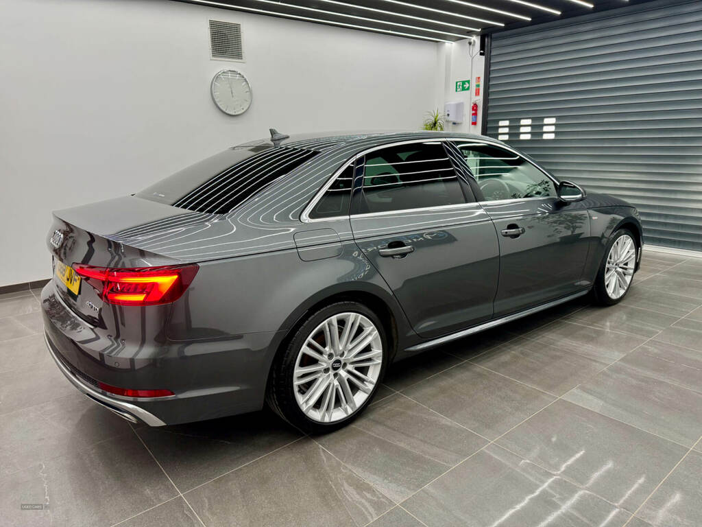 Audi A4 40 Tdi S Line KS68JVF Grey #6