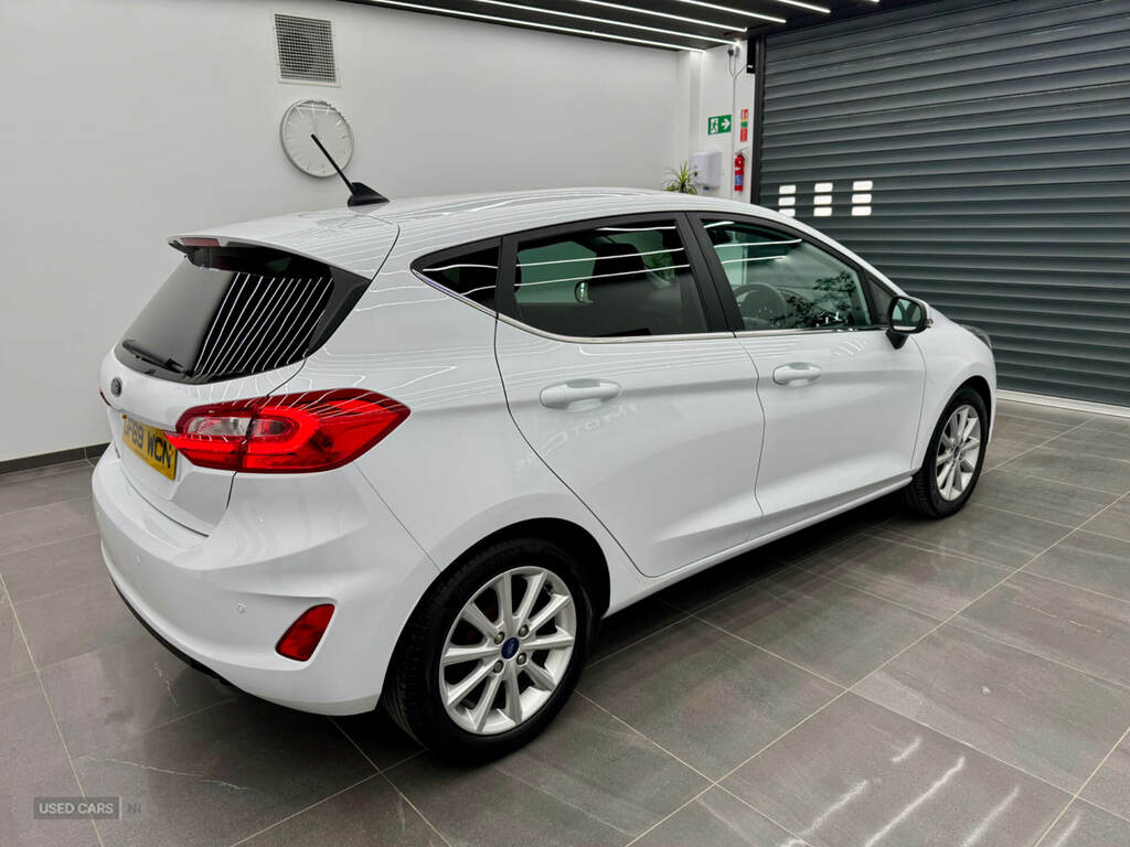 Ford Fiesta 1.5 Tdci Titanium GF69WCN White #4