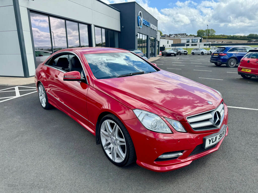 Mercedes-Benz E Class E350 Cdi Blueefficiency 265 Red