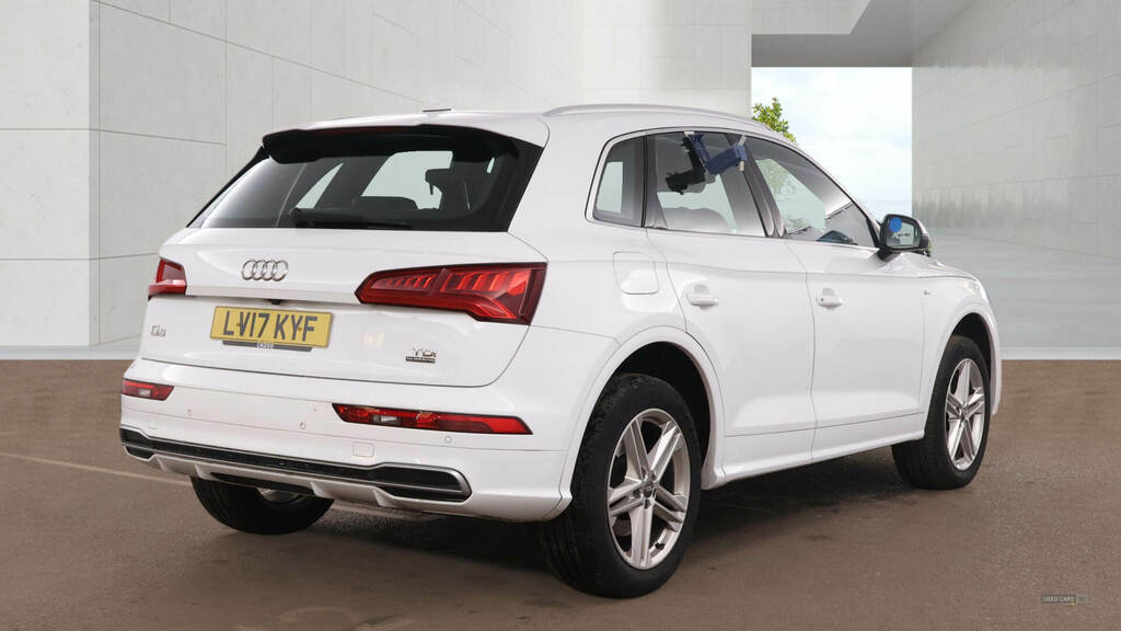 Audi Q5 2.0 Tdi Quattro S LV17KYF White #4