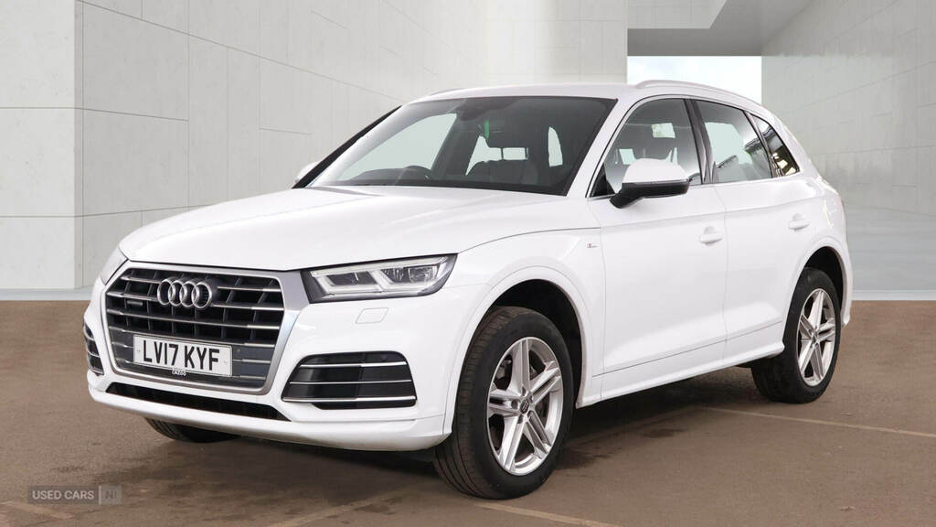 Audi Q5 2.0 Tdi Quattro S LV17KYF White #2