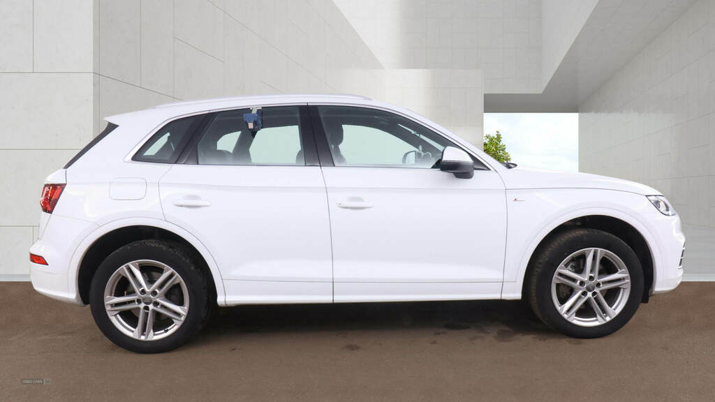 Audi Q5 2.0 Tdi Quattro S LV17KYF White #5