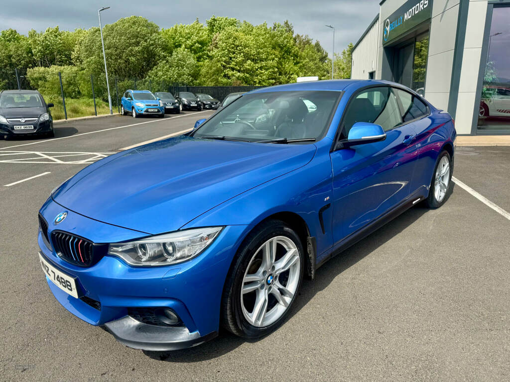 BMW 4 Series 420D 190 Xdrive M Blue #3