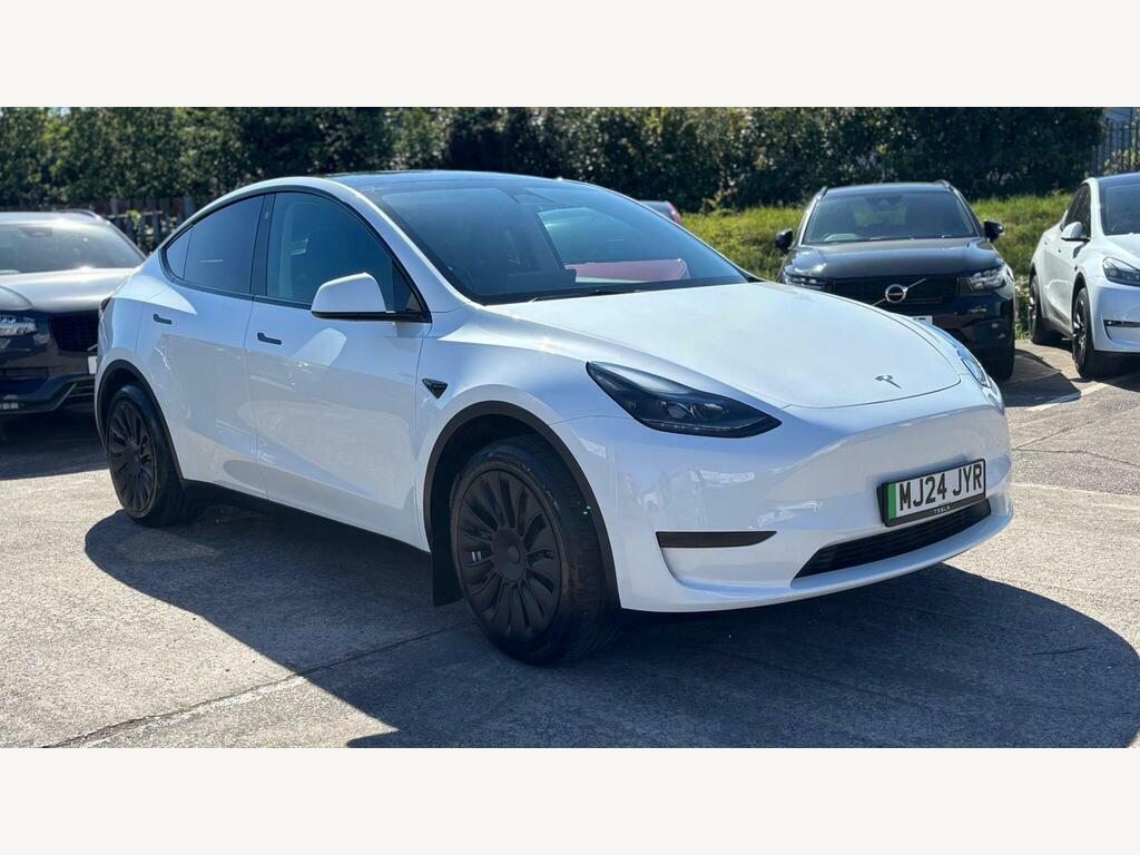 Tesla Model Y Rwd MJ24JYR White #6