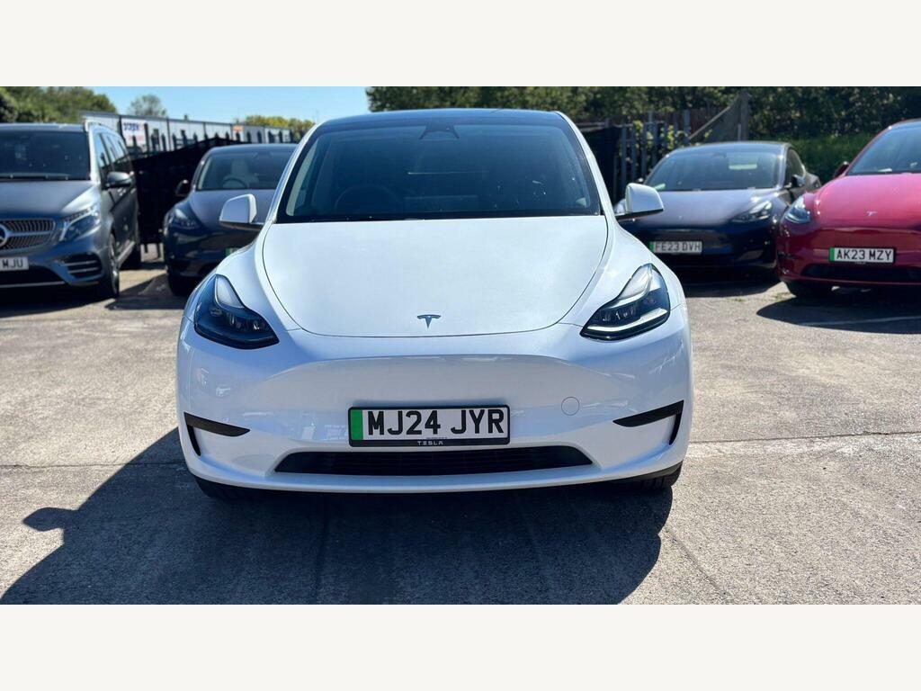 Tesla Model Y Rwd MJ24JYR White #2