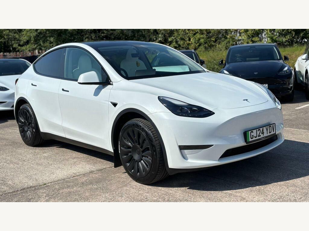 Tesla Model Y Dual Motor Long Range 4Wde GJ24YDV White #3