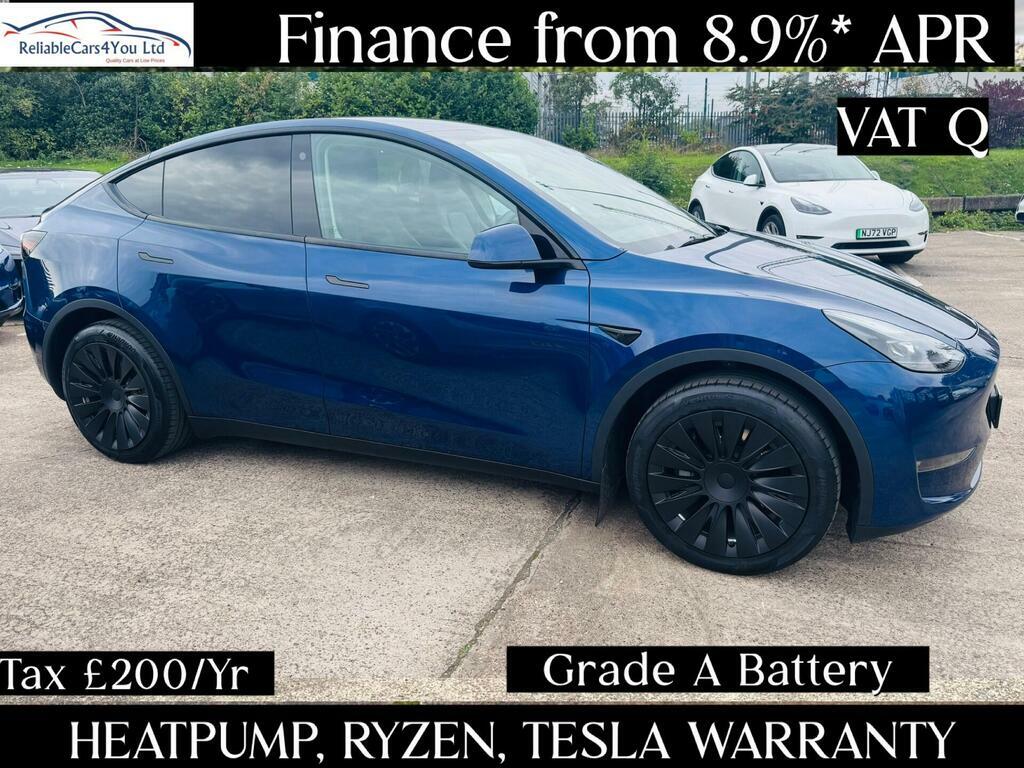 Tesla Model Y Dual Motor Long Range 4Wde Blue